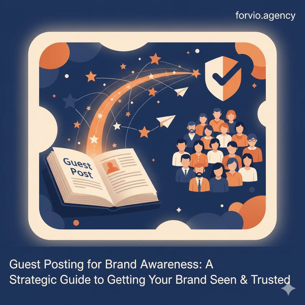 Guest Posting for Brand Awareness: A Strategic Guide to Getting Your Brand Seen & Trusted