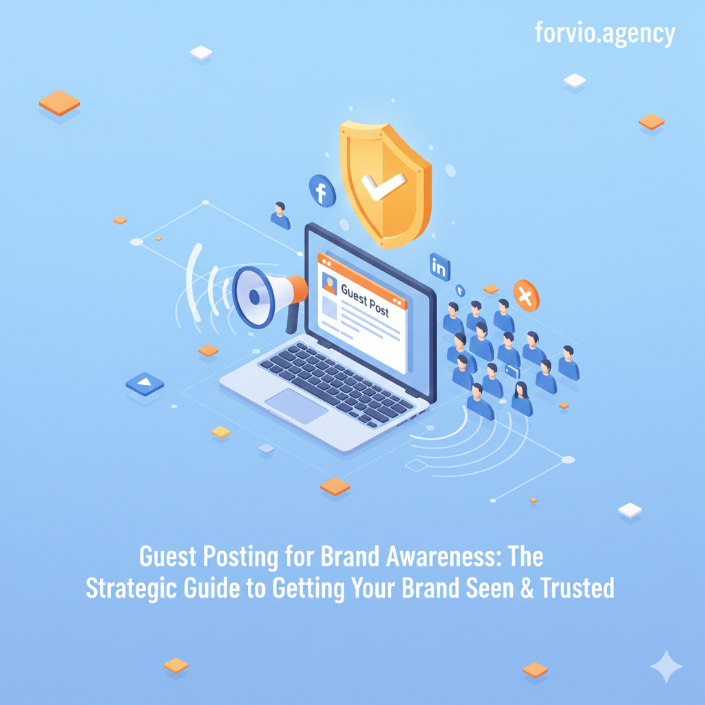 Guest Posting for Brand Awareness: The Strategic Guide to Getting Your Brand Seen & Trusted